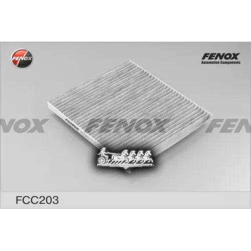 Фильтр Салона Hyundai Solaris 10-/Kia Rio Iv 11- Угольный FENOX 