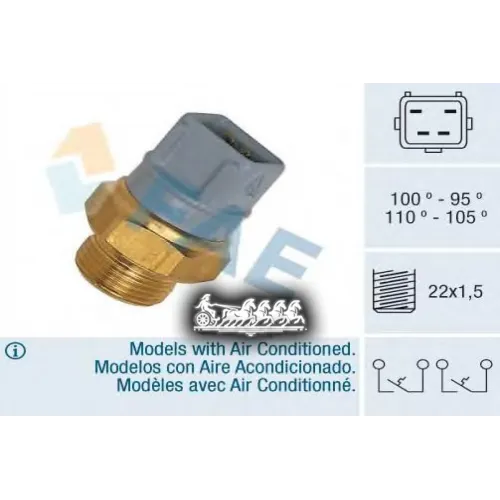 Термовыключатель, Вентилятор Радиатора FAE 