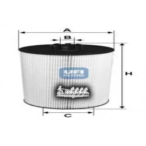 Фильтр Масляный UFI 25.019.00