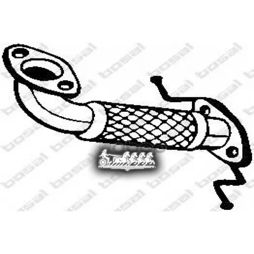 Труба Приемная (Ford Mondeo 00- ) Bosal 