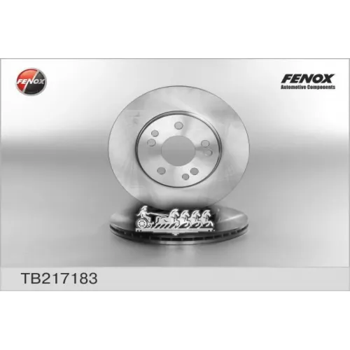 Диск Тормозной Mercedes W201 2.3/2.5/W124 200-300 Передний D 284Мм. FENOX 