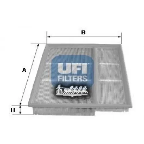 Фильтр Воздушный UFI 30.119.00