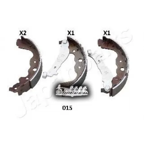 Комплект Тормозных Колодок Japanparts 