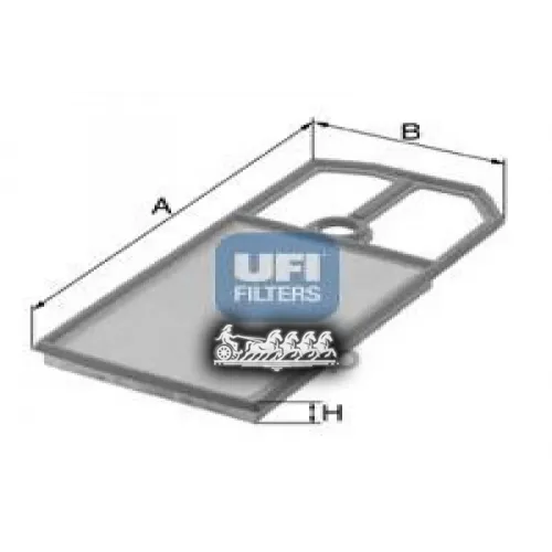 Фильтр Воздушный Vw Golf 4/Bora/Polo 1.4/1.6 95-05 UFI 30.124.00