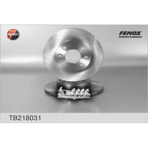 Диск Тормозной Renault Logan/Sandero Передний Не Вент.d 259Мм. FENOX 