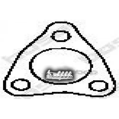 Прокладка Глушителя (Ford Probe 93-97 ) Bosal 