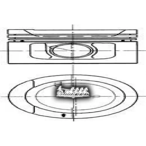 Поршень KOLBENSCHMIDT 