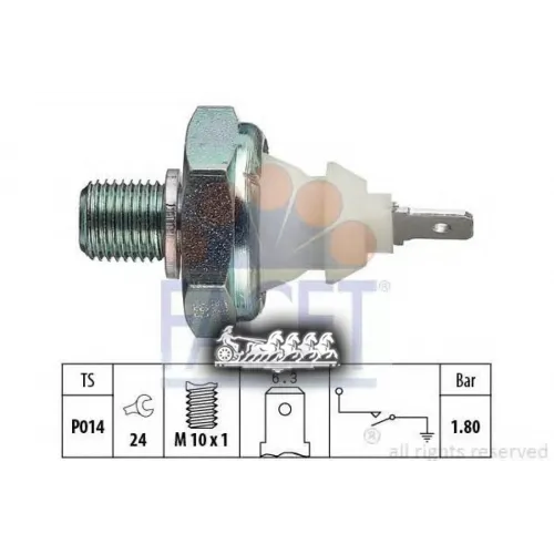 Датчик Давления Масла Facet 7.0045