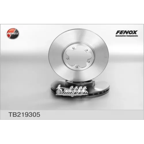 Диск Тормозной Ford Transit 06- Передний M10x1.5 Вент.d 300Мм. FENOX 