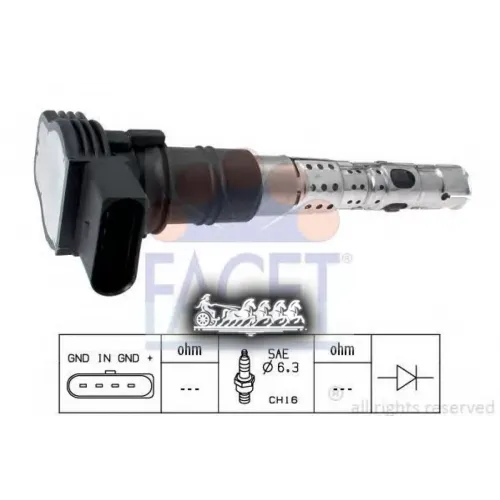 Катушка Зажигания Facet 9.6325