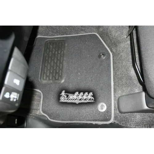Коврики В Салон Honda Jazz Акпп 2009->Хэтчбек5 Шт. (Текстиль) Autofamily 