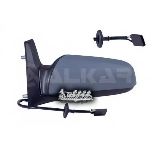 Зеркало Заднего Вида Opel Zafira B 05- Электрич.выпукл.подогрев.грунт.прав. ALKAR 