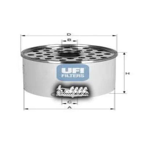Фильтр Топливный, Дизель UFI 24.360.00