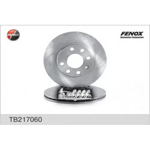 Диск Тормозной Chevrolet Lanos/Daewoo Nexia/Astra F/Corsa B/Vectra A Перед. Вент FENOX 