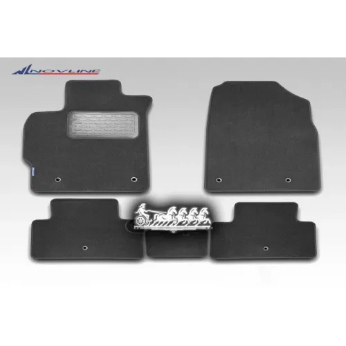 Коврики В Салон Mazda Cx-7 Акпп 2010->Внедорожник 5 Шт. (Текстиль) Autofamily 