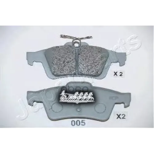 Колодки Тормозные Дисковые Japanparts PP-005AF