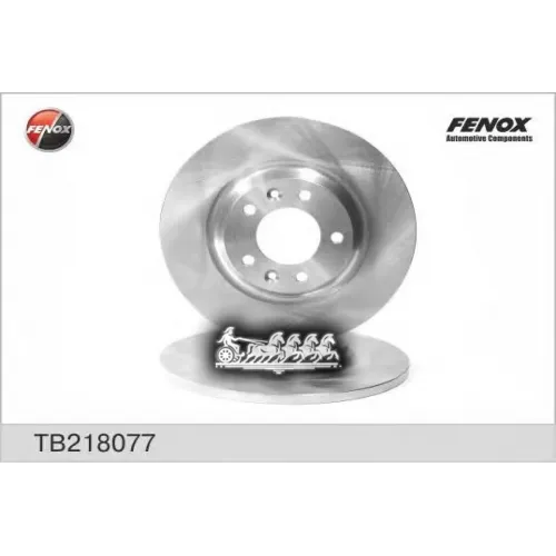 Диск Тормозной Psa C5/407 04- 290*12*5 Зад. FENOX 
