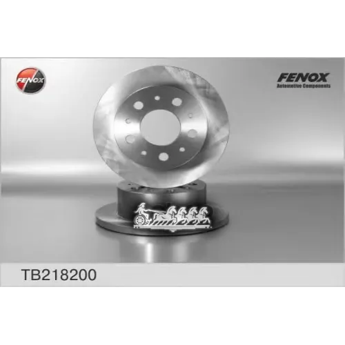 Диск Тормозной Psa/Fiat Jumper/Boxer/Ducato 06- Задн. 1.7T FENOX 