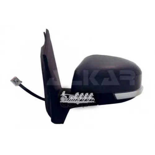 Зеркало Заднего Вида Ford Focus Ii 04- Электрич.асферич.подогрев.грунт.прав. (В Сборе) ALKAR 