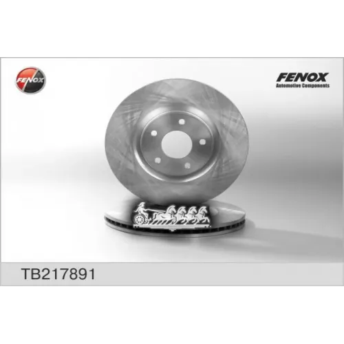 Диск Тормозной Nissan Qashqai 07-/Renault Koleos 08- Передний Вент.d 320Мм. FENOX 