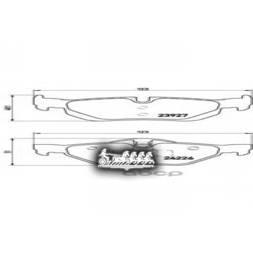 Колодки Тормозные Дисковые Зад Brembo 
