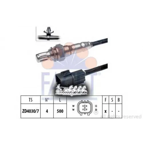 Датчик Кислородный Facet 10.7658