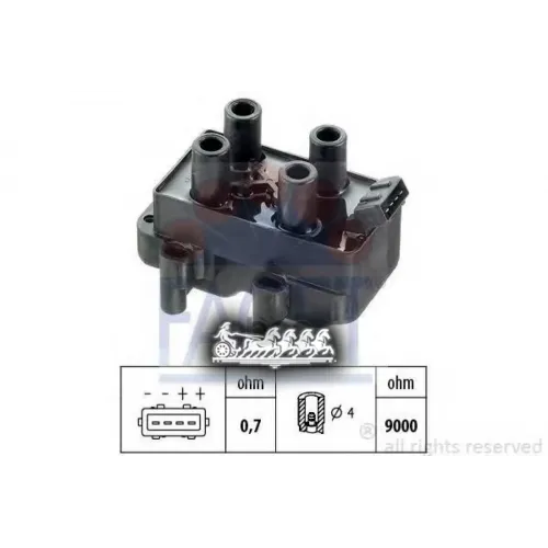 Катушка Зажигания Facet 9.6172