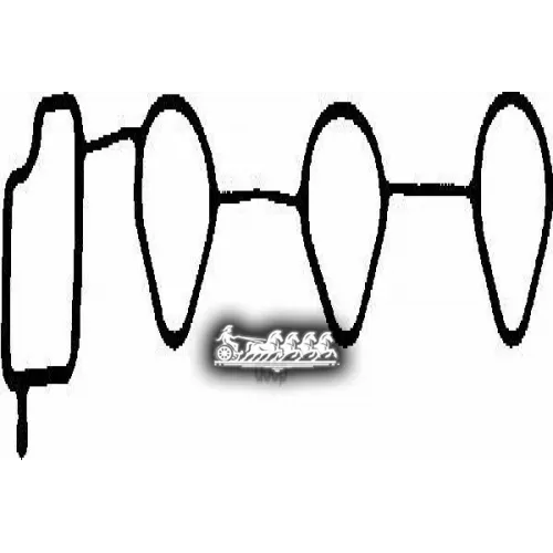 Прокладка Коллектора Gm Matiz 98- Впуск. 0.8 VICTOR REINZ 