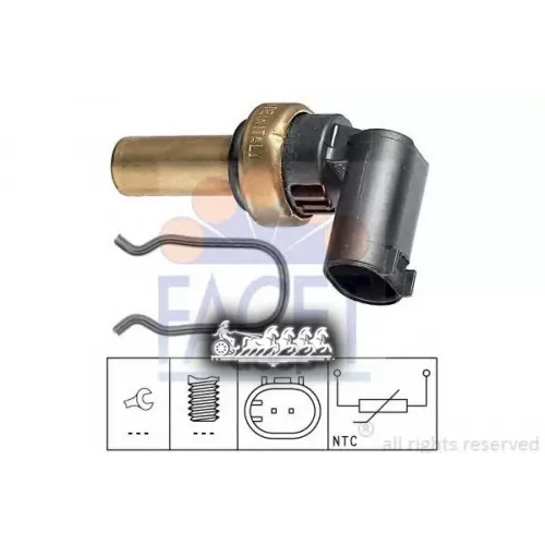 Датчик Температуры Охлаждающей Жидкости Facet 7.3300