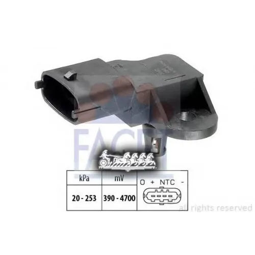 Датчик Давления Воздуха Facet 10.3092