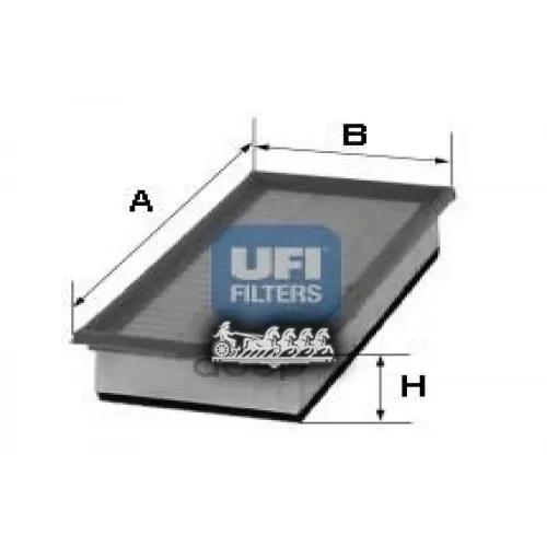 Фильтр Воздушный Vag A3/Golf 5/Octavia/Touran 03- UFI 