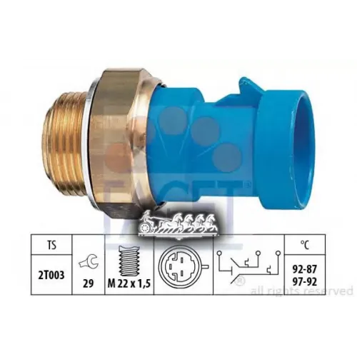 Датчик Включения Вентилятора Facet 7.5681