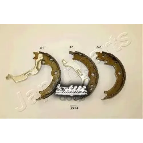 Колодки Тормозные Барабанные Japanparts GF-W04AF