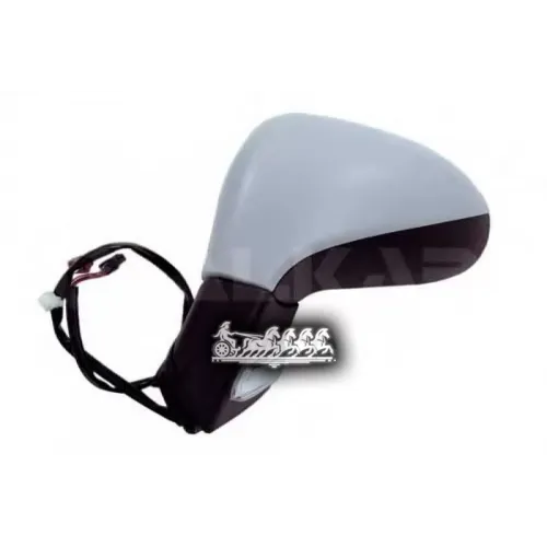 Зеркало Заднего Вида Peugeot 308 07- Электрич.выпукл.подогрев Грунт.ук-Ль Поворот.лев. (В Сборе) ALKAR 