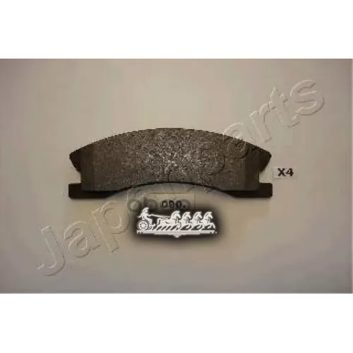 Комплект Тормозных Колодок, Дисковый Тормоз Japanparts 