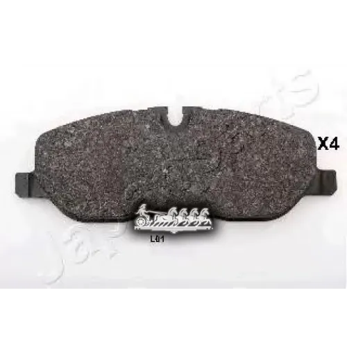 Колодки Тормозные Дисковые Передние Japanparts PA-L01AF