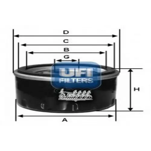 Фильтр Масляный UFI 23.565.00