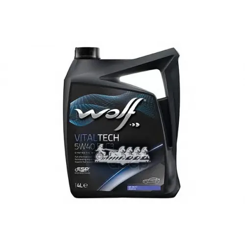 Wolf Wolf Vitaltech 5W40 Pi C3 Sn/Cf Масло Моторное Синт. (4L)