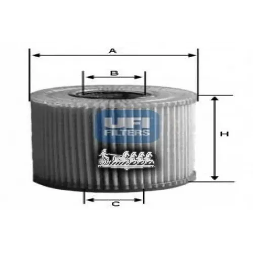 Фильтр Масляный UFI 25.008.00