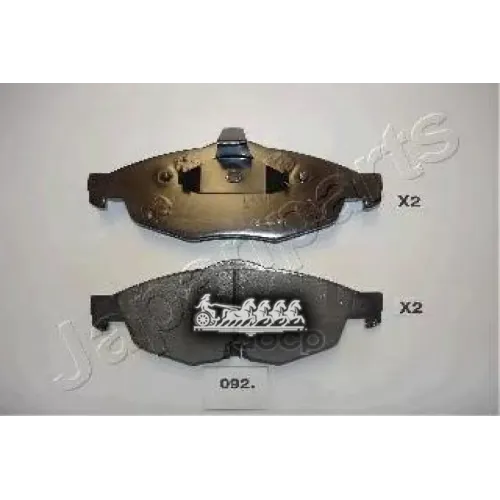 Колодки Тормозные Дисковые Japanparts PA-092AF