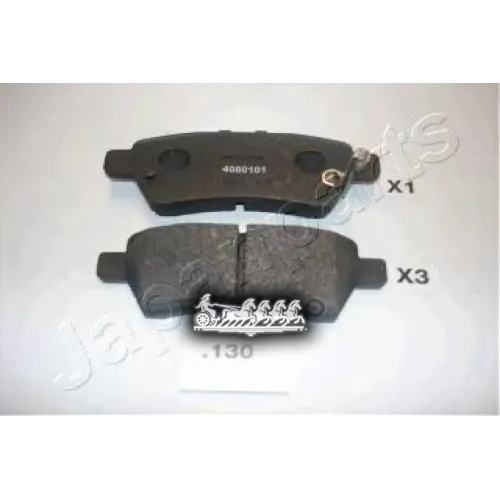 Колодки Тормозные Дисковые Japanparts PP-130AF