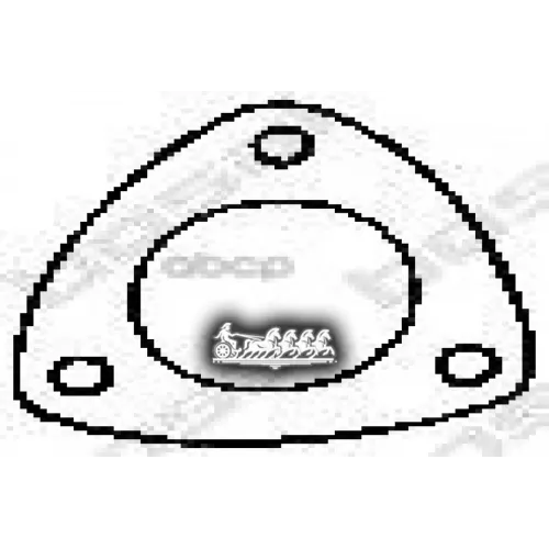 Прокладка Глушителя (Audi A4 00-04 ) Bosal 