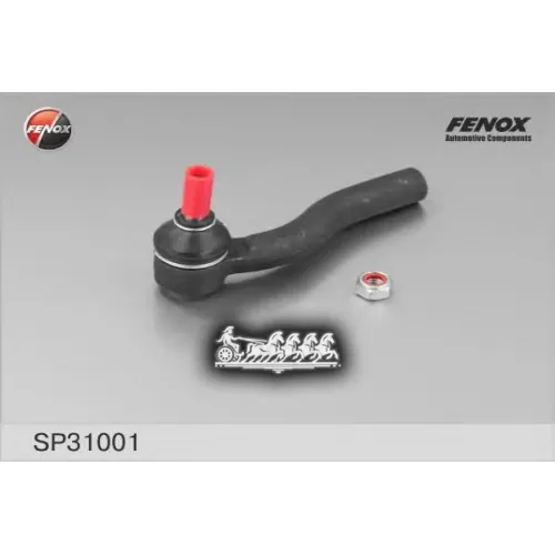 Наконечник Р/Т Fiat Doblo/Palio/Strada 96- Лев. FENOX 