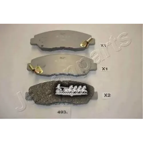 Колодки Тормозные Дисковые Japanparts PA-493AF