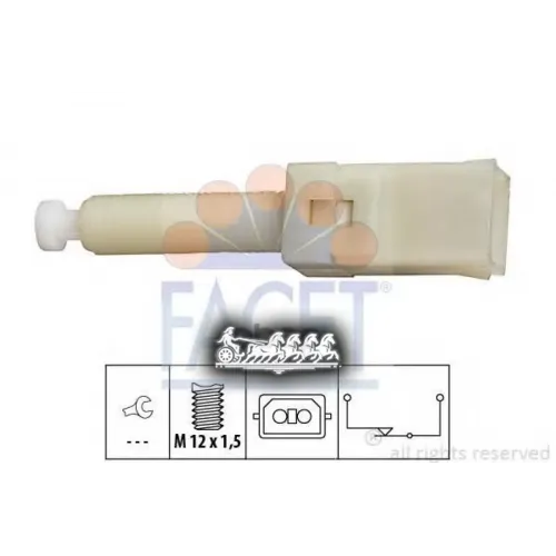 Датчик Включения Стоп Сигнала Facet 7.1087