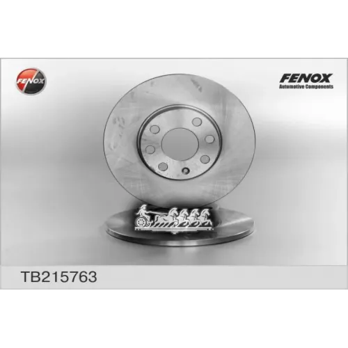 Диск Тормозной Opel Astra 1.2/1.4 98-05 Передний Не Вент. FENOX 