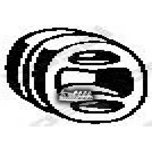 Кронштейн Глушителя Opel Corsa B 93-01 Резиновый Bosal 