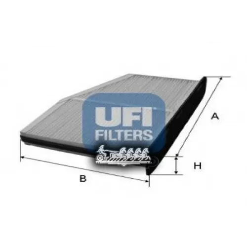 Фильтр Салона Vag A3/Octavia/Golf 5/Golf 6/Cc/Tiguan 03-/15- UFI 