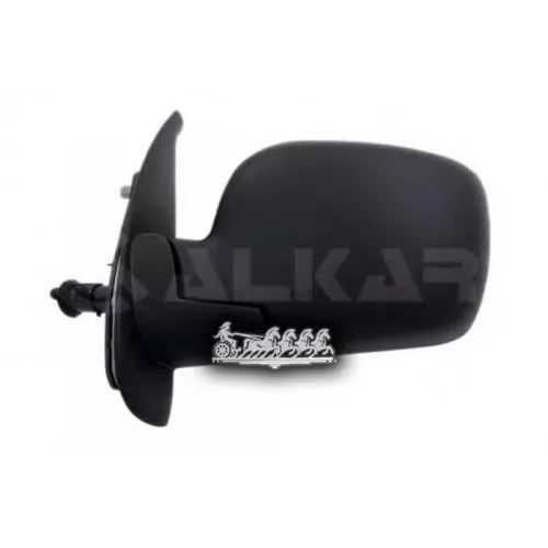 Зеркало Заднего Вида Renault Kangoo 08- Мех.выпукл.лев (В Сборе) ALKAR 