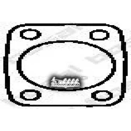 Прокладка Глушителя (Bmw 116I 04-07 ) Bosal 